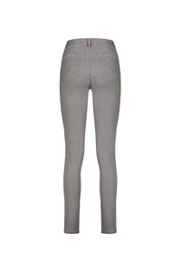 Back view of Vassalli’s Reign Jean in light grey, featuring two back pockets, visible stitching, and a plain waistband, displayed on a white background.