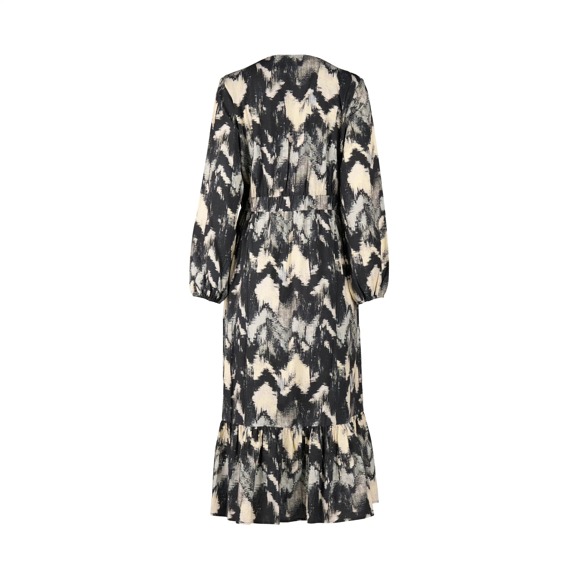 KNEWE Label women's K1057 Jolene Dress in Saint - close-up fabric detail