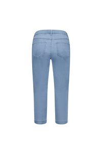 Ryder Crop Pant - Chambray Denim | Macjays