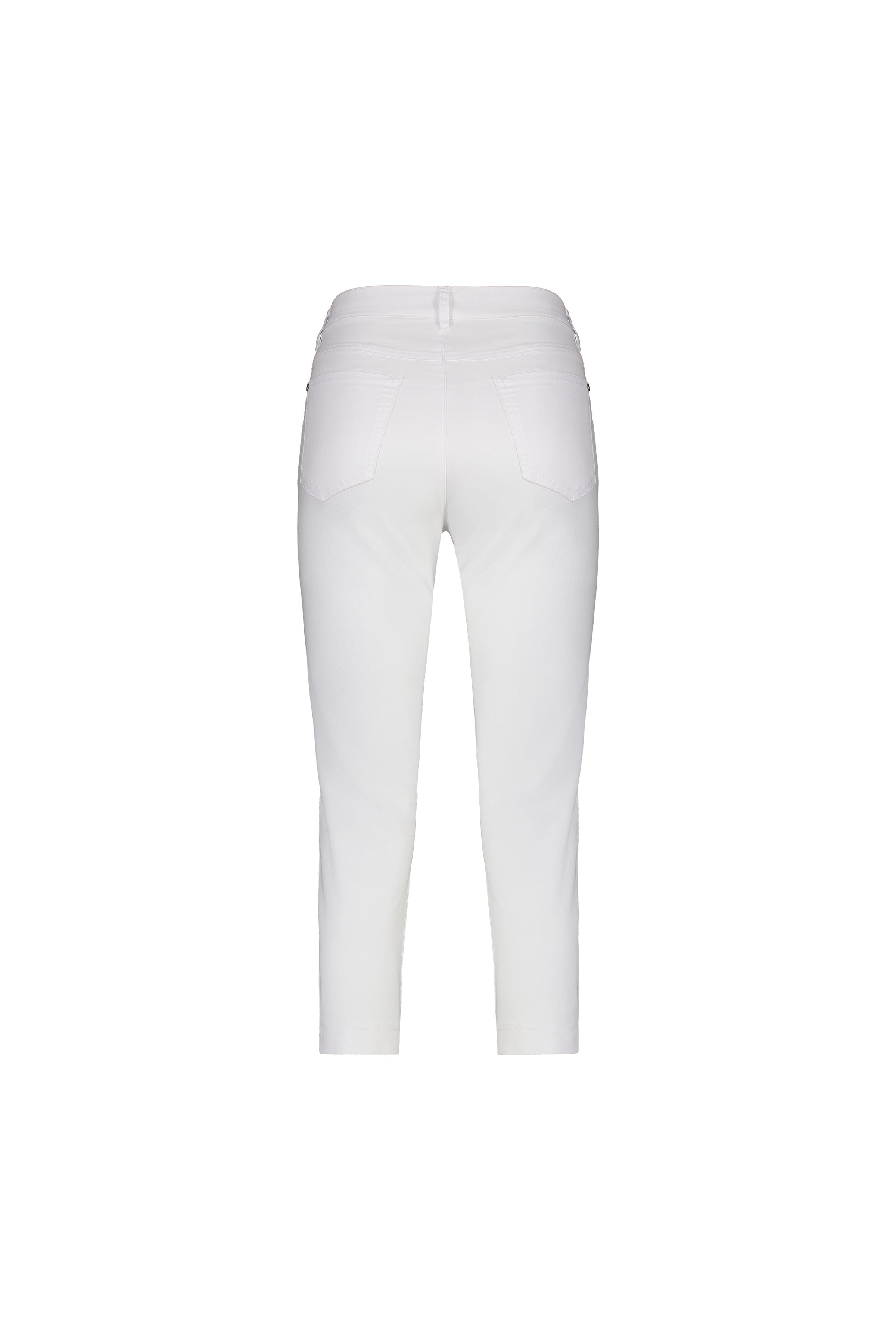 Ryder Crop Pant - White Denim | Macjays