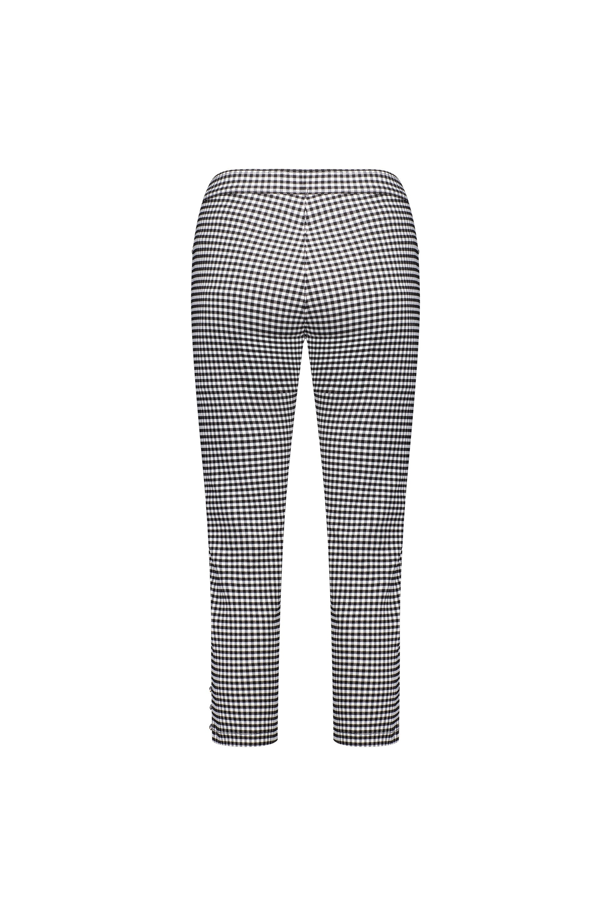 Mercy Crop in Faille - Gingham | Macjays