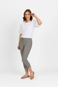Mercy Crop in Faille - Gingham | Macjays