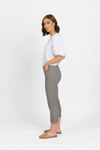 Mercy Crop in Faille - Gingham | Macjays