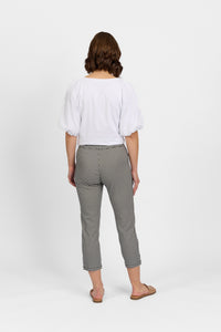 Mercy Crop in Faille - Gingham | Macjays