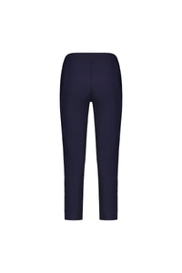 Mercy Crop in Faille - Navy | Macjays