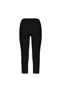 Roam Crop in Faille - Black | Macjays