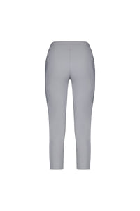 Roam Crop in Faille - Silver | Macjays