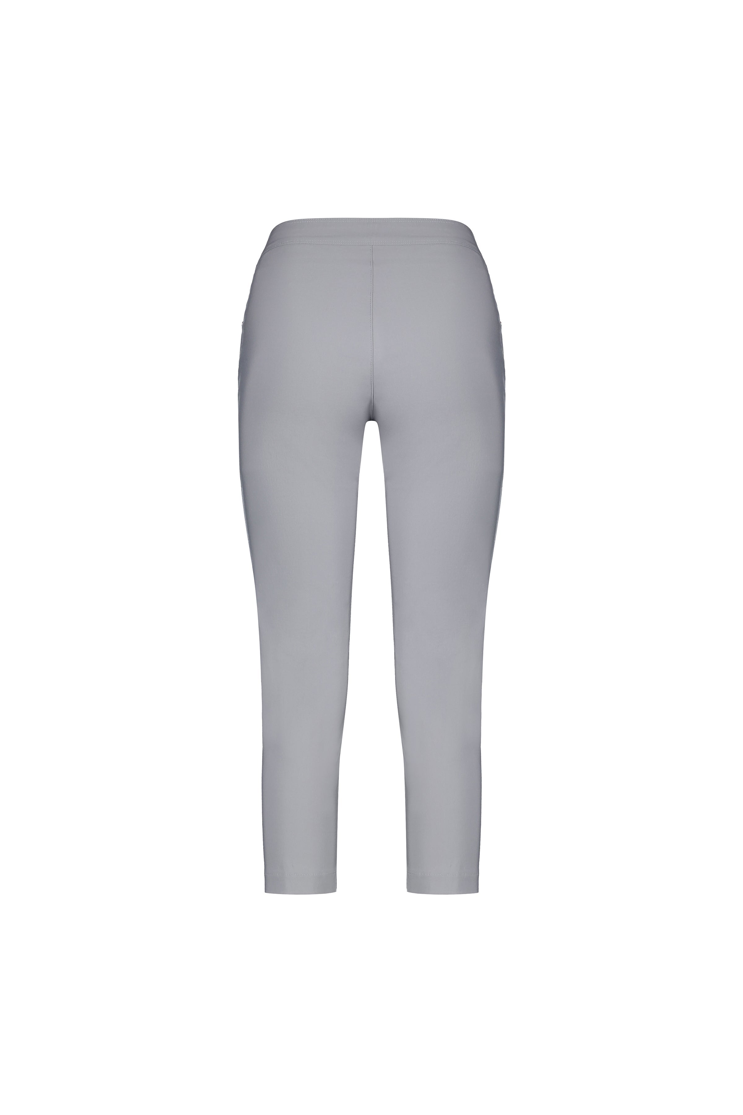 Roam Crop in Faille - Silver | Macjays
