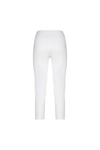 Roam Crop in Faille - White | Macjays