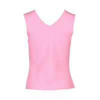 KNEWE Label women's K3060 Vista Tank in Bubblegum - close-up fabric detail