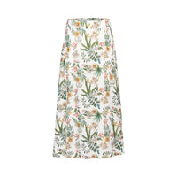 KNEWE Label women's K4040P Tempo Skirt in Wild - close-up fabric detail