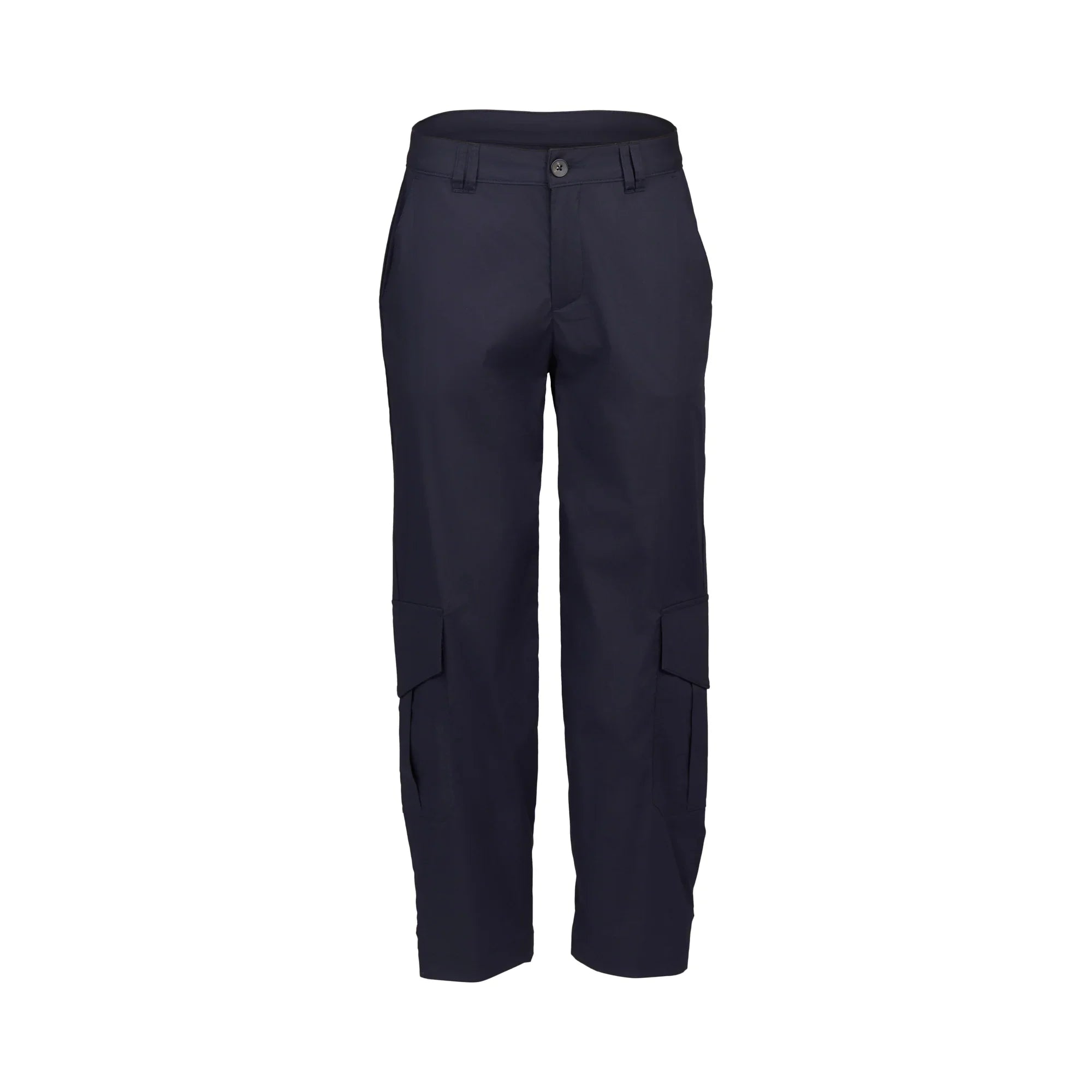 KNEWE Label women's K7107 Series Pant in Ink - close-up fabric detail