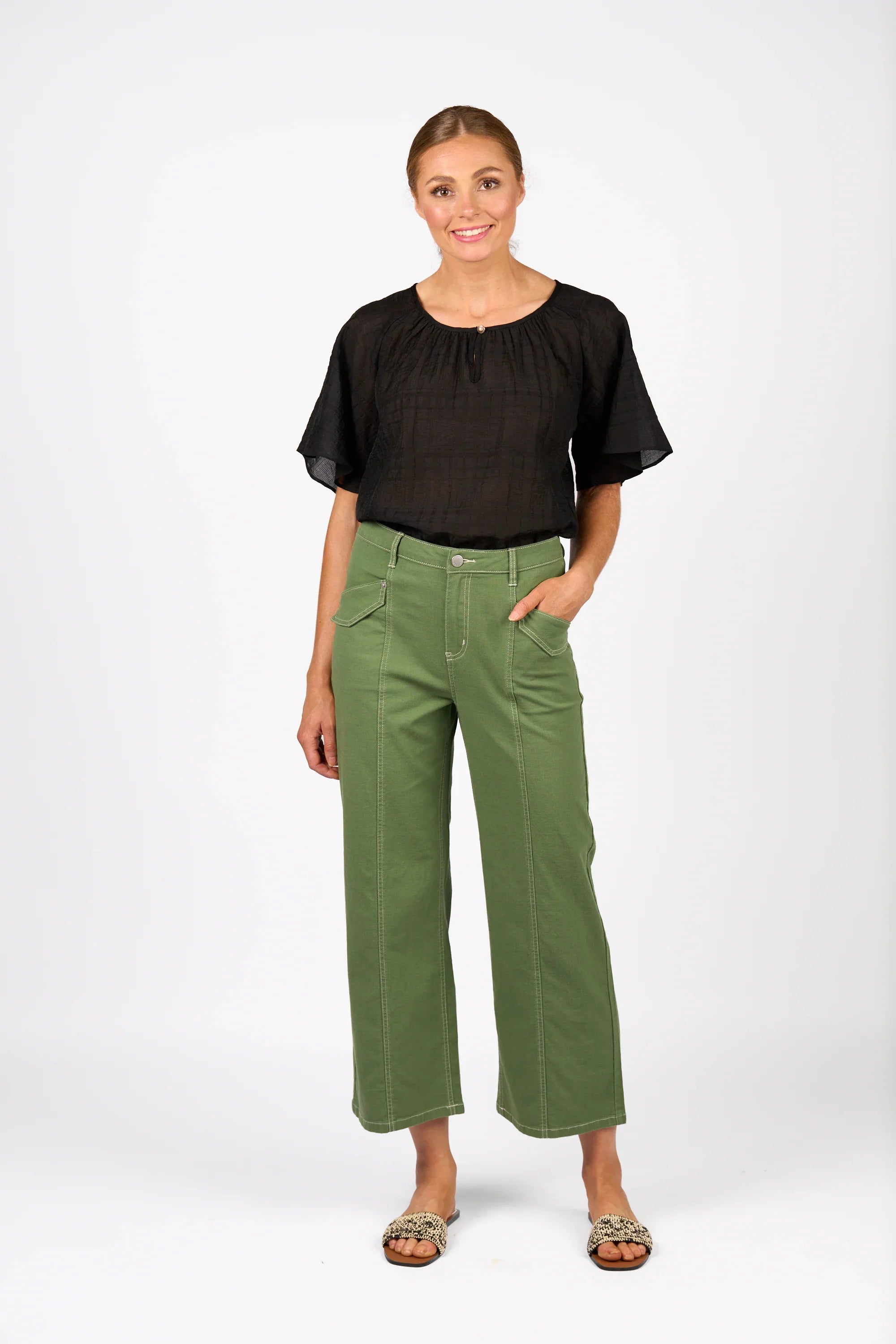 Shade Pant - Olive - Knewe Label