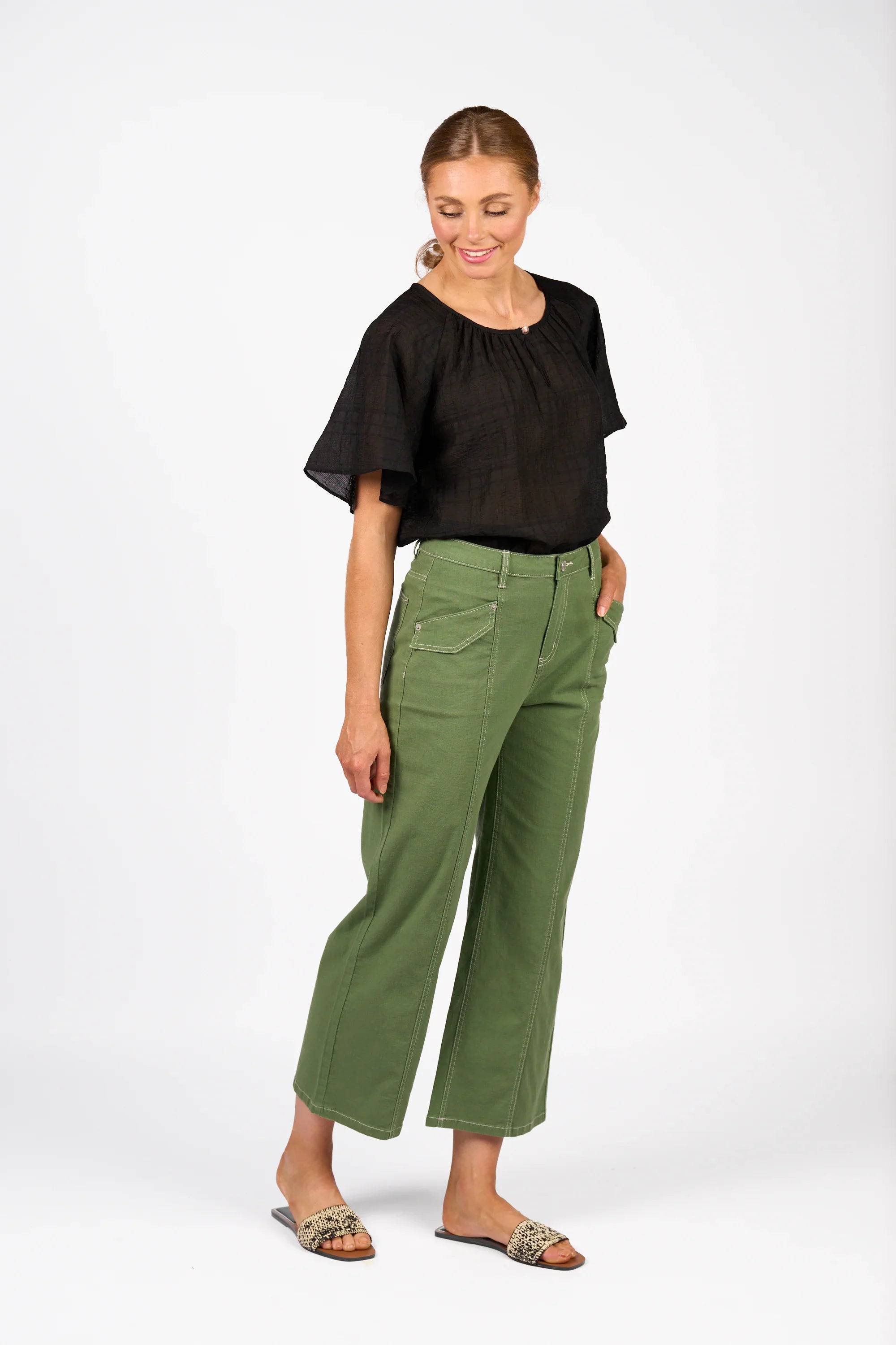 Shade Pant - Olive - Knewe Label