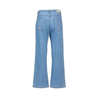 KNEWE Label women's K7109 Marlow Jean in Malibu - close-up fabric detail