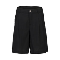 KNEWE Label women's K8015 Flynn Short in Black - close-up fabric detail
