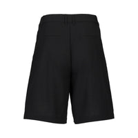 KNEWE Label women's K8015 Flynn Short in Black - close-up fabric detail