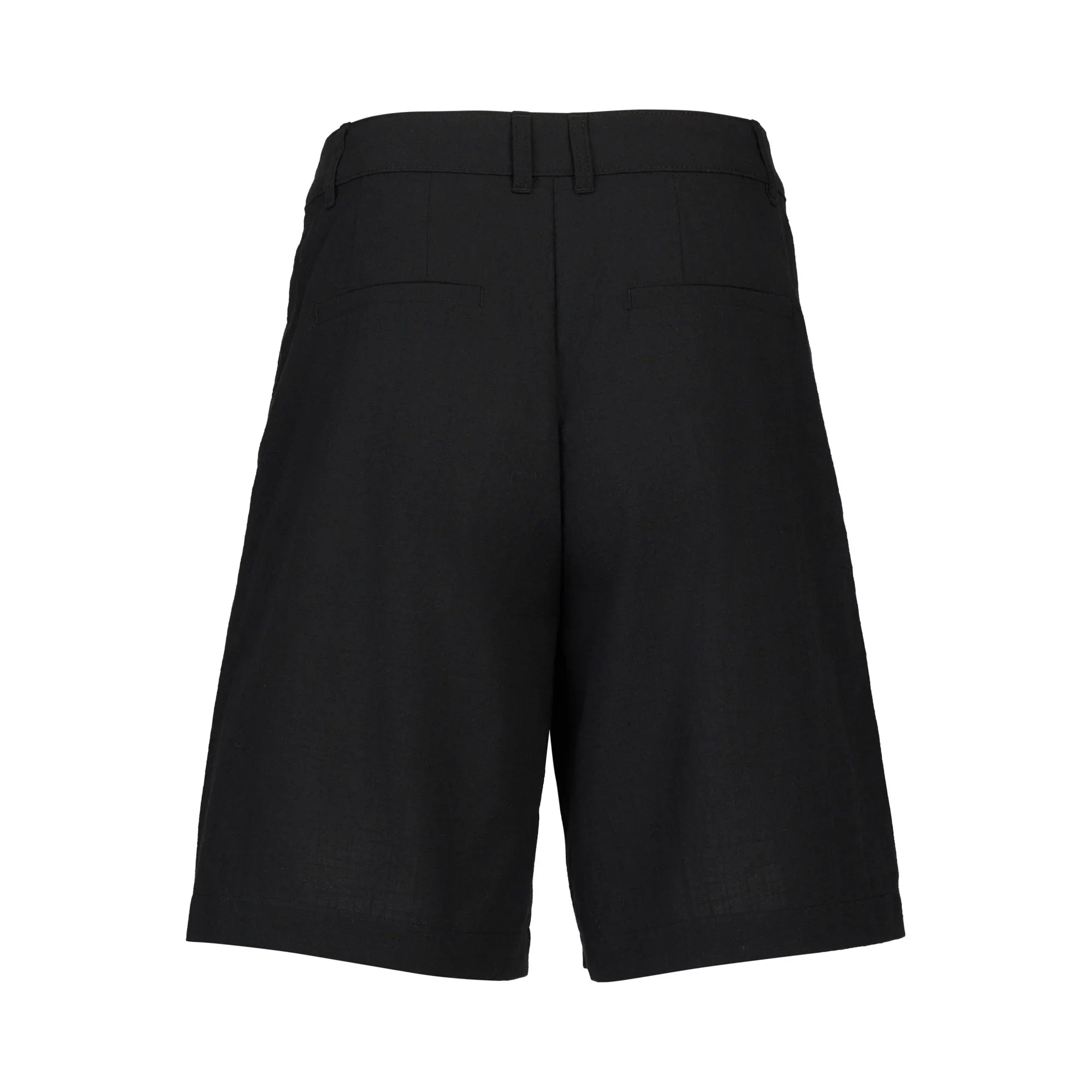 KNEWE Label women's K8015 Flynn Short in Black - close-up fabric detail