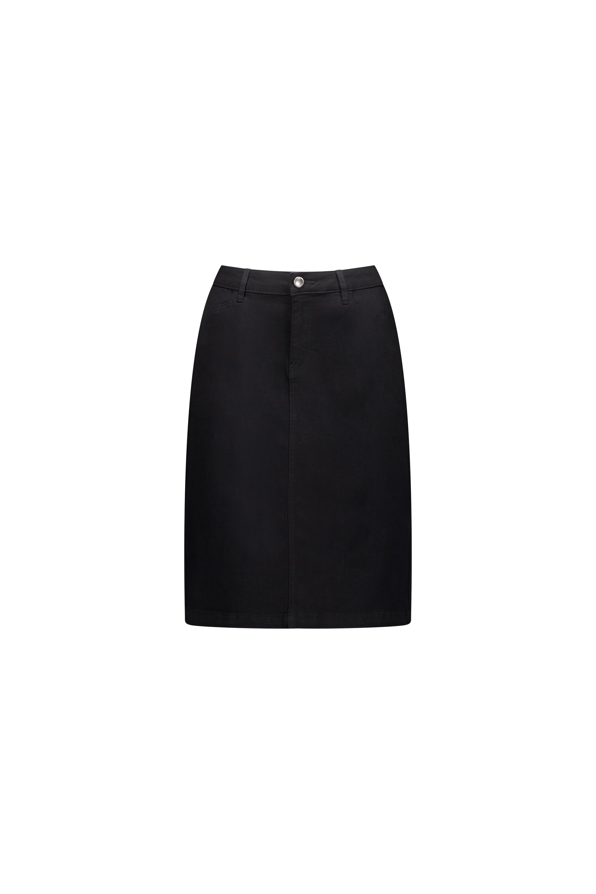Georgia Skirt - Black Denim | Macjays