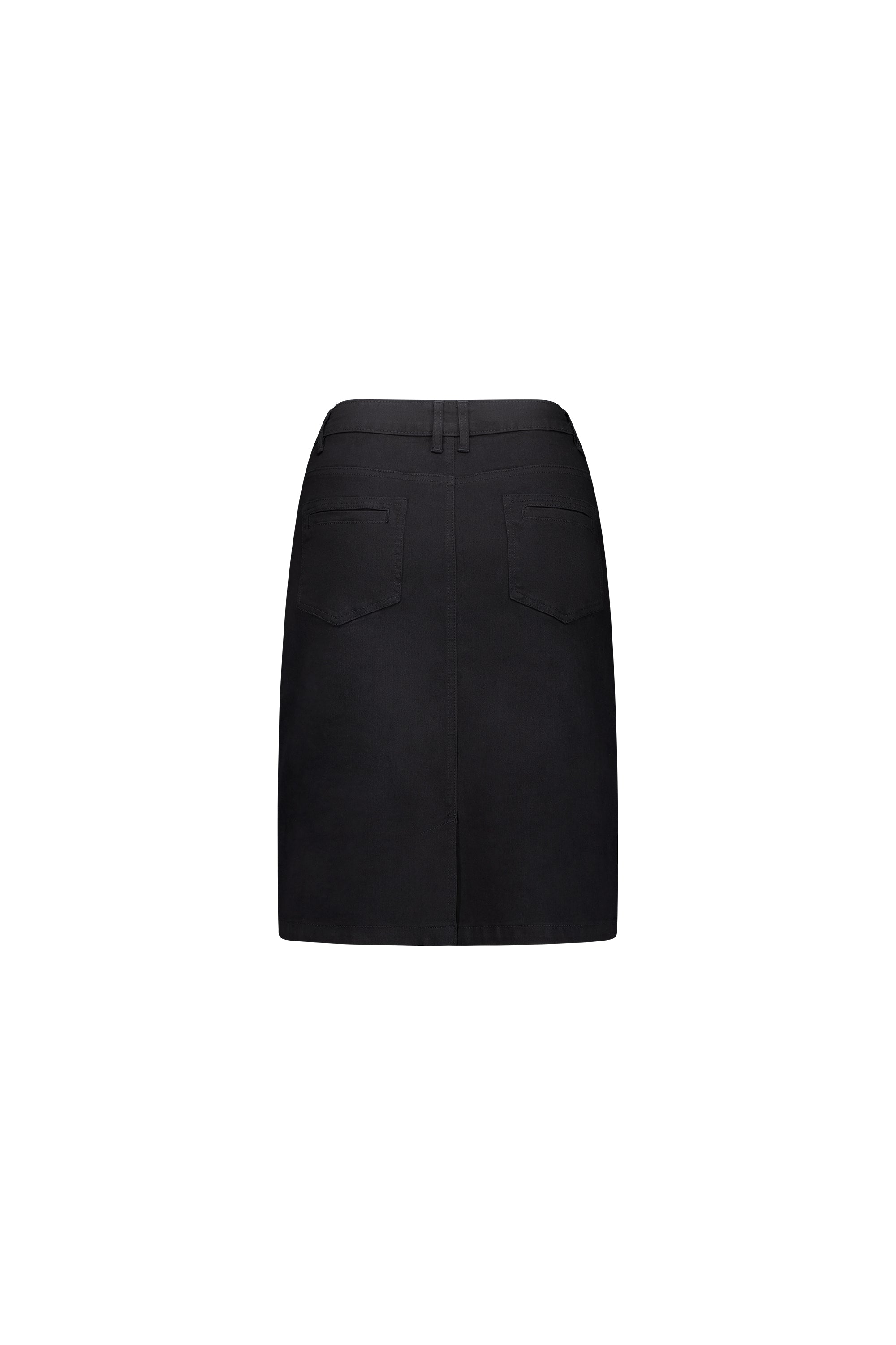 Georgia Skirt - Black Denim | Macjays