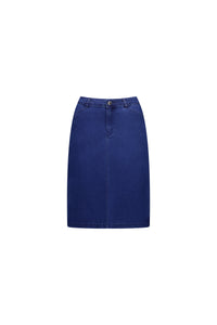 Georgia Skirt - Blue Wash Denim | Macjays
