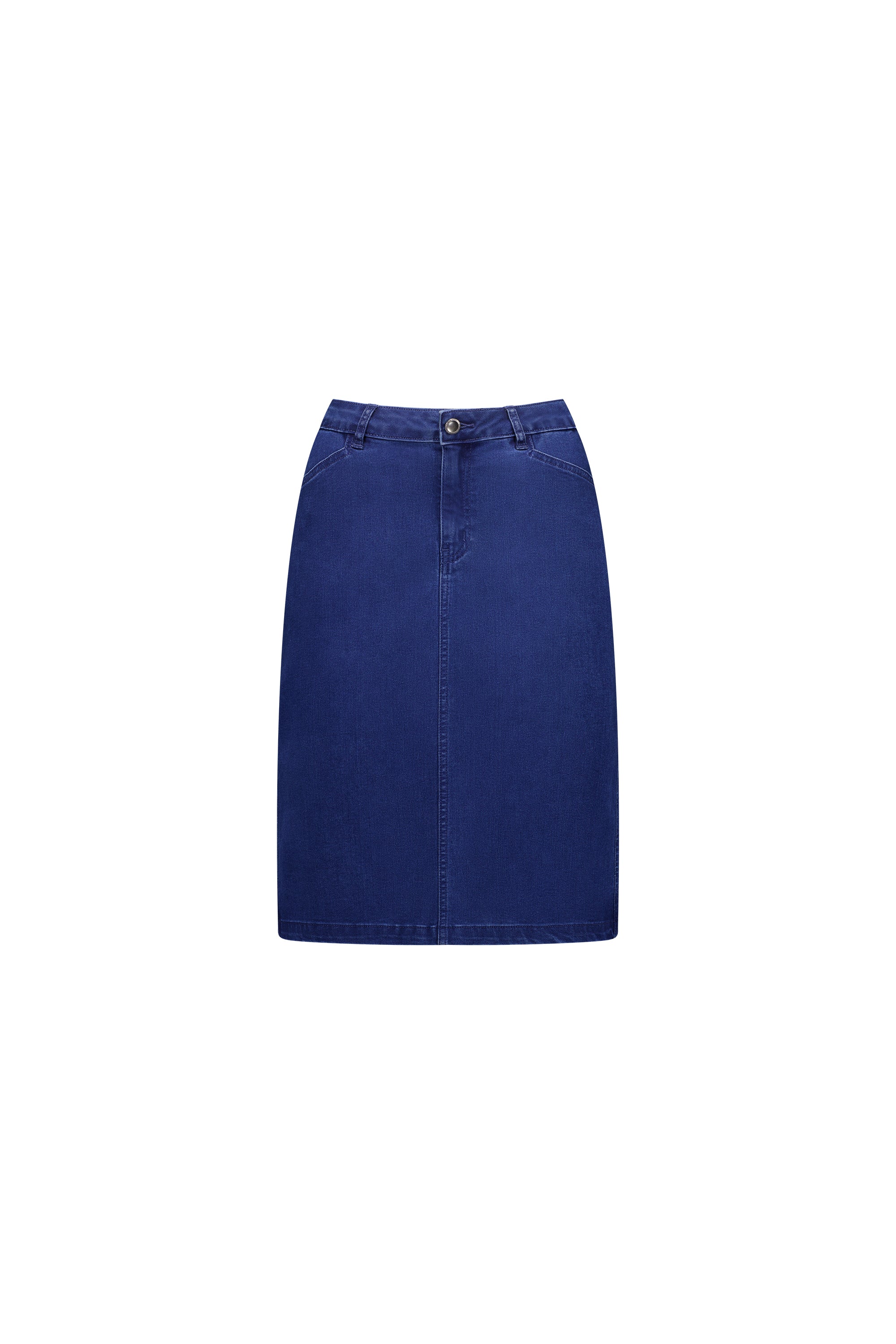 Georgia Skirt - Blue Wash Denim | Macjays