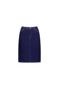 Georgia Skirt - Indigo Denim | Macjays