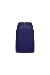 Georgia Skirt - Indigo Denim | Macjays