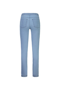 California - Stretch Denim Pull-On Jeans - Chambray Denim | Macjays