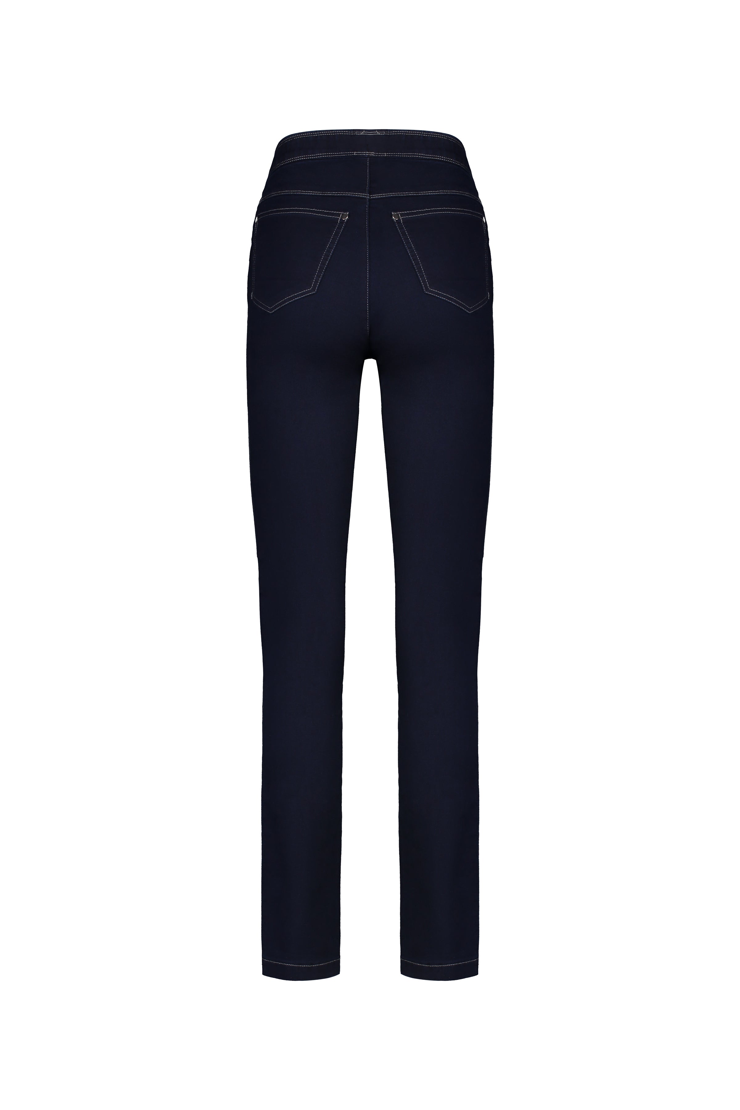 California - Stretch Denim Pull-On Jeans - Indigo Denim | Macjays