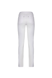 California - Stretch Denim Pull-On Jeans - White Denim | Macjays