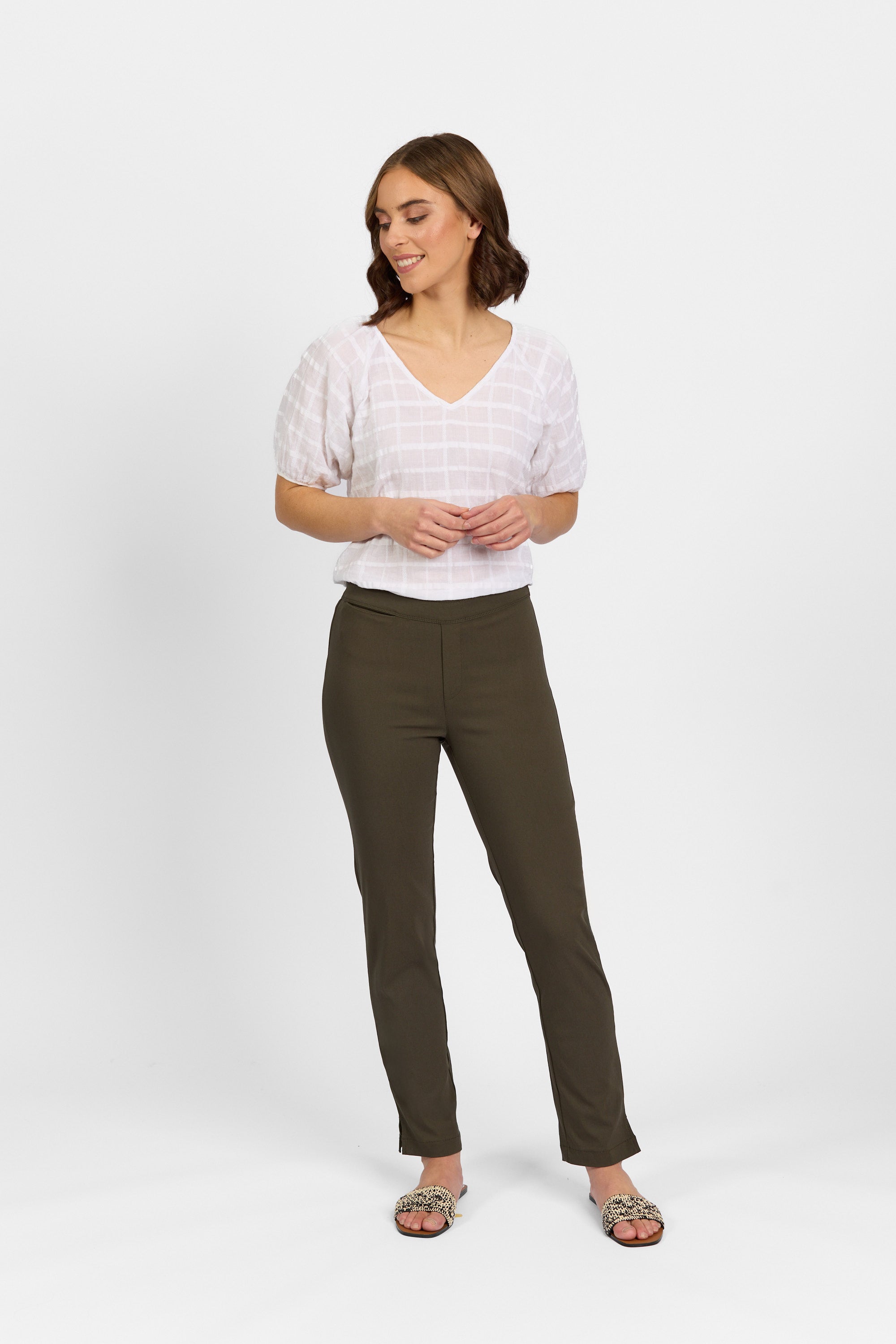 Caprice 7/8 - Khaki | Macjays