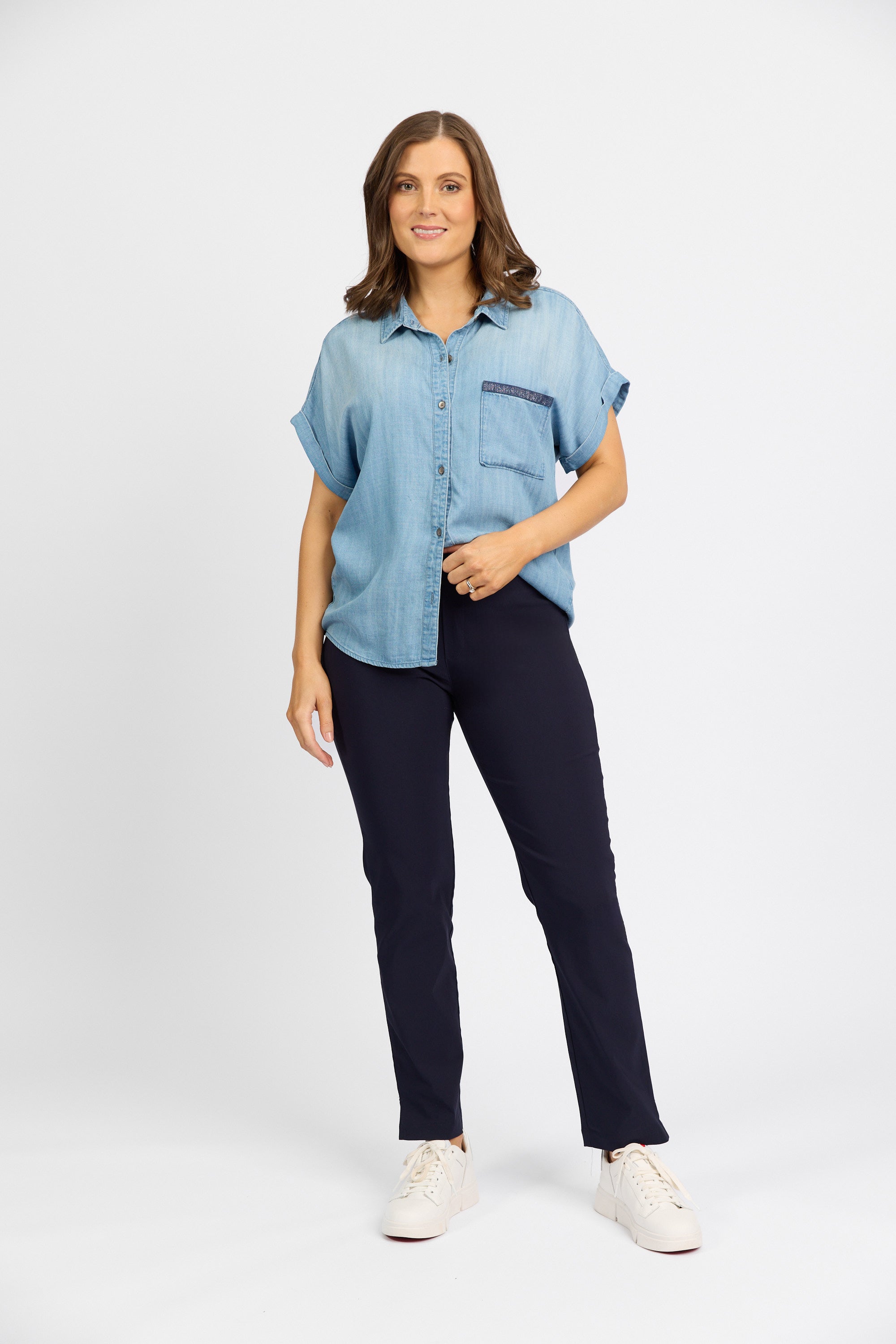 Caprice 7/8 - Navy | Macjays