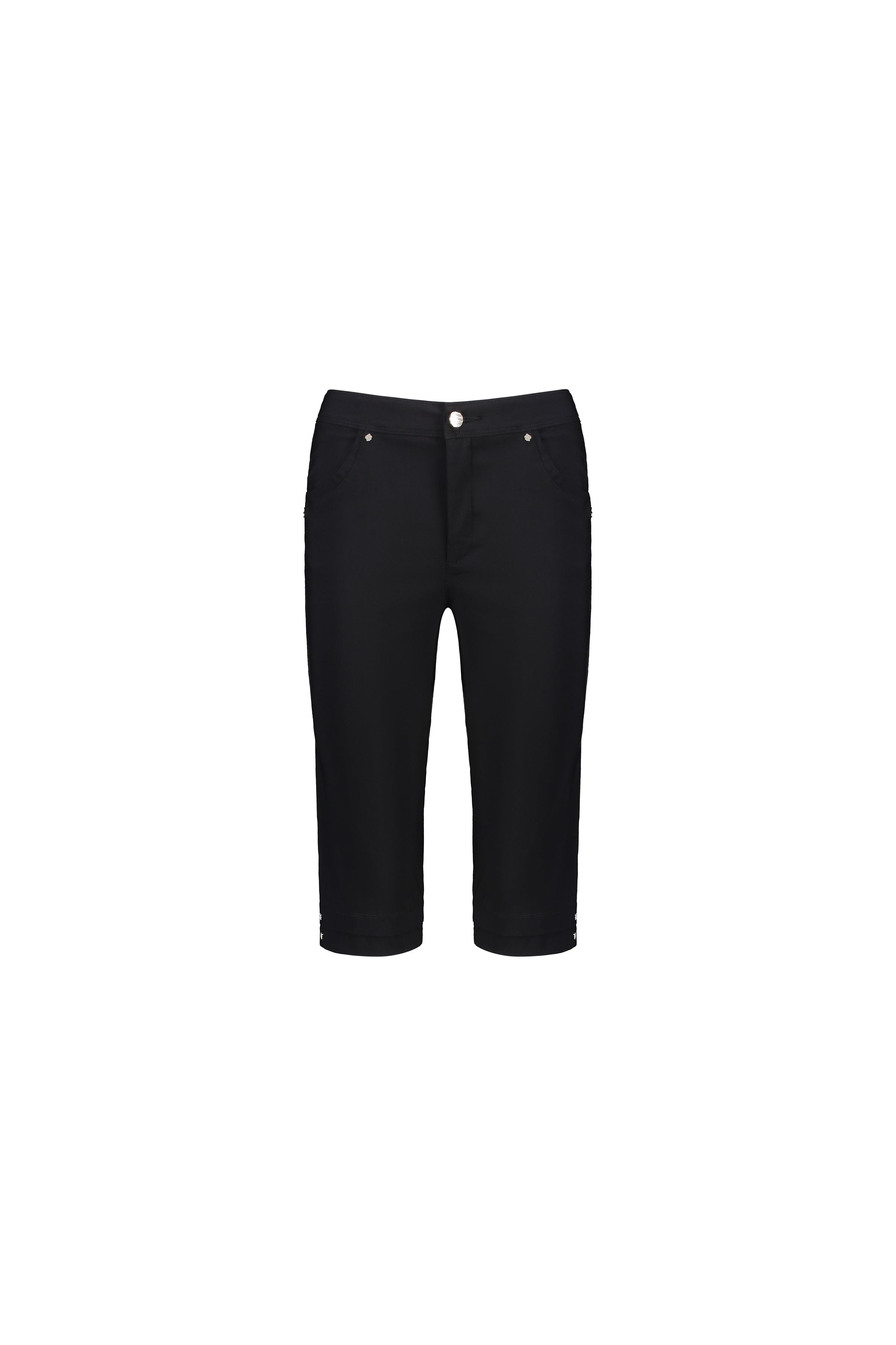 Snap Short in Faille - Black | Macjays