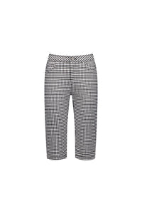 Snap Short in Faille - Gingham | Macjays