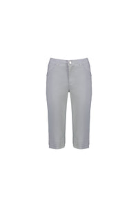 Snap Short in Faille - Silver | Macjays