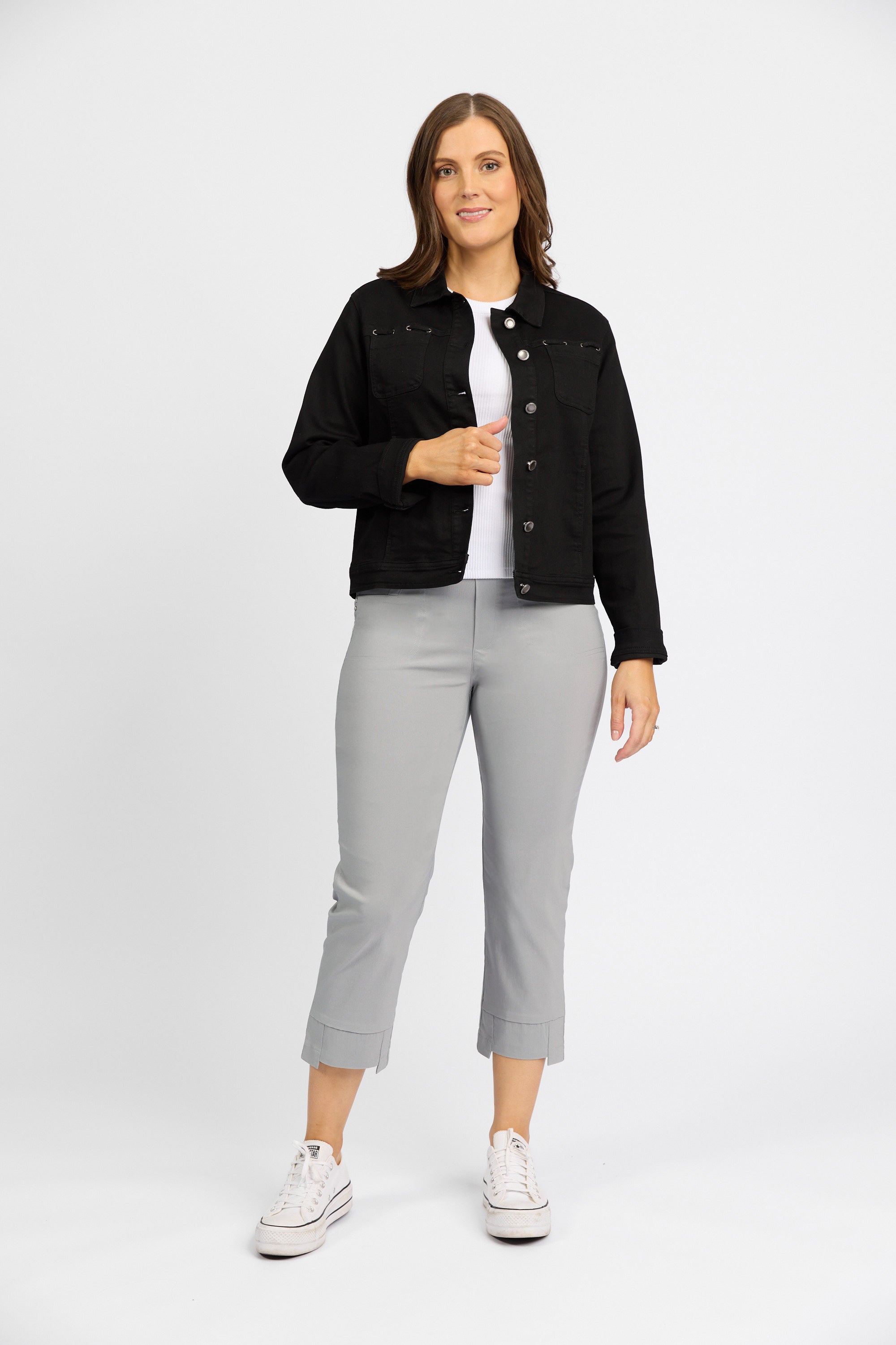 Outsider Jacket - Black Denim | Macjays