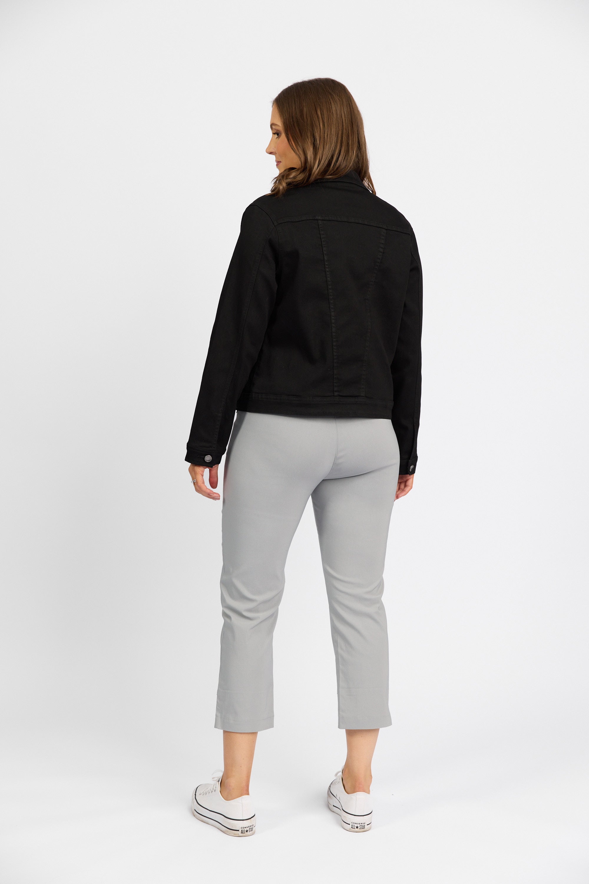 Outsider Jacket - Black Denim | Macjays