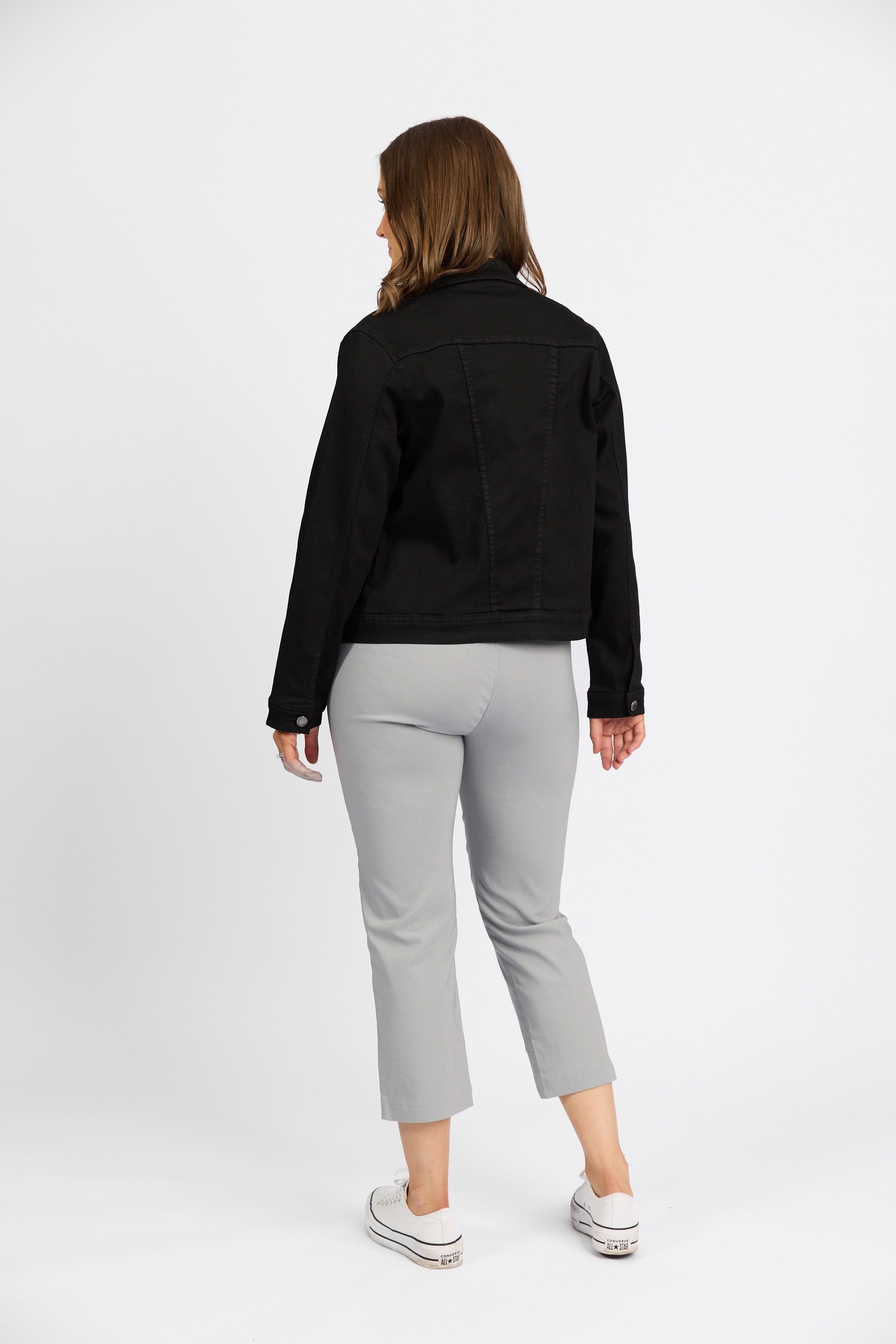 Outsider Jacket - Black Denim | Macjays