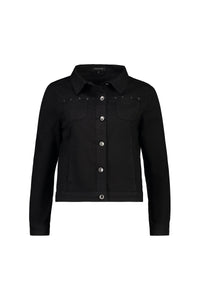 Outsider Jacket - Black Denim | Macjays