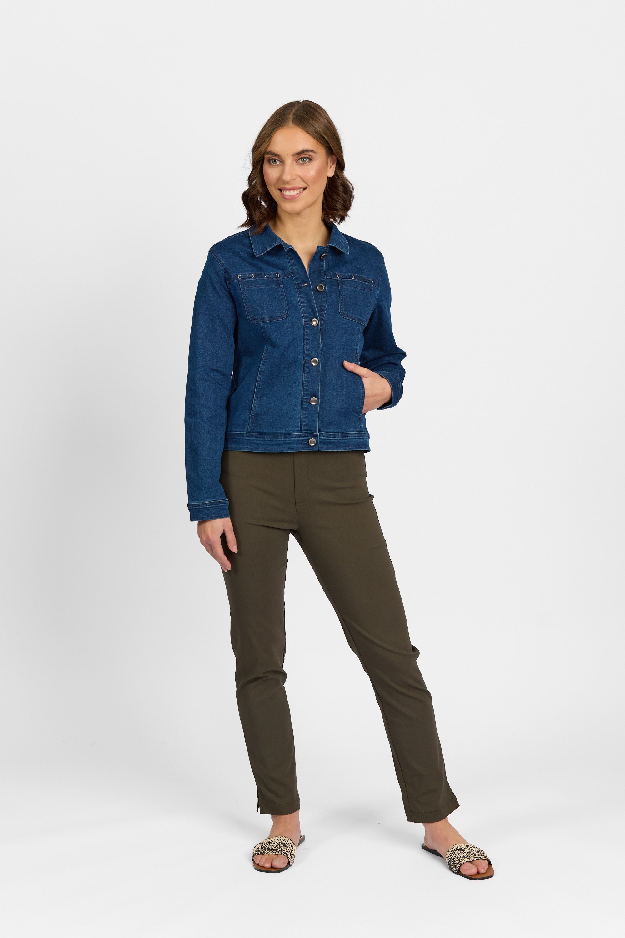 Outsider Jacket - Blue Wash Denim | Macjays