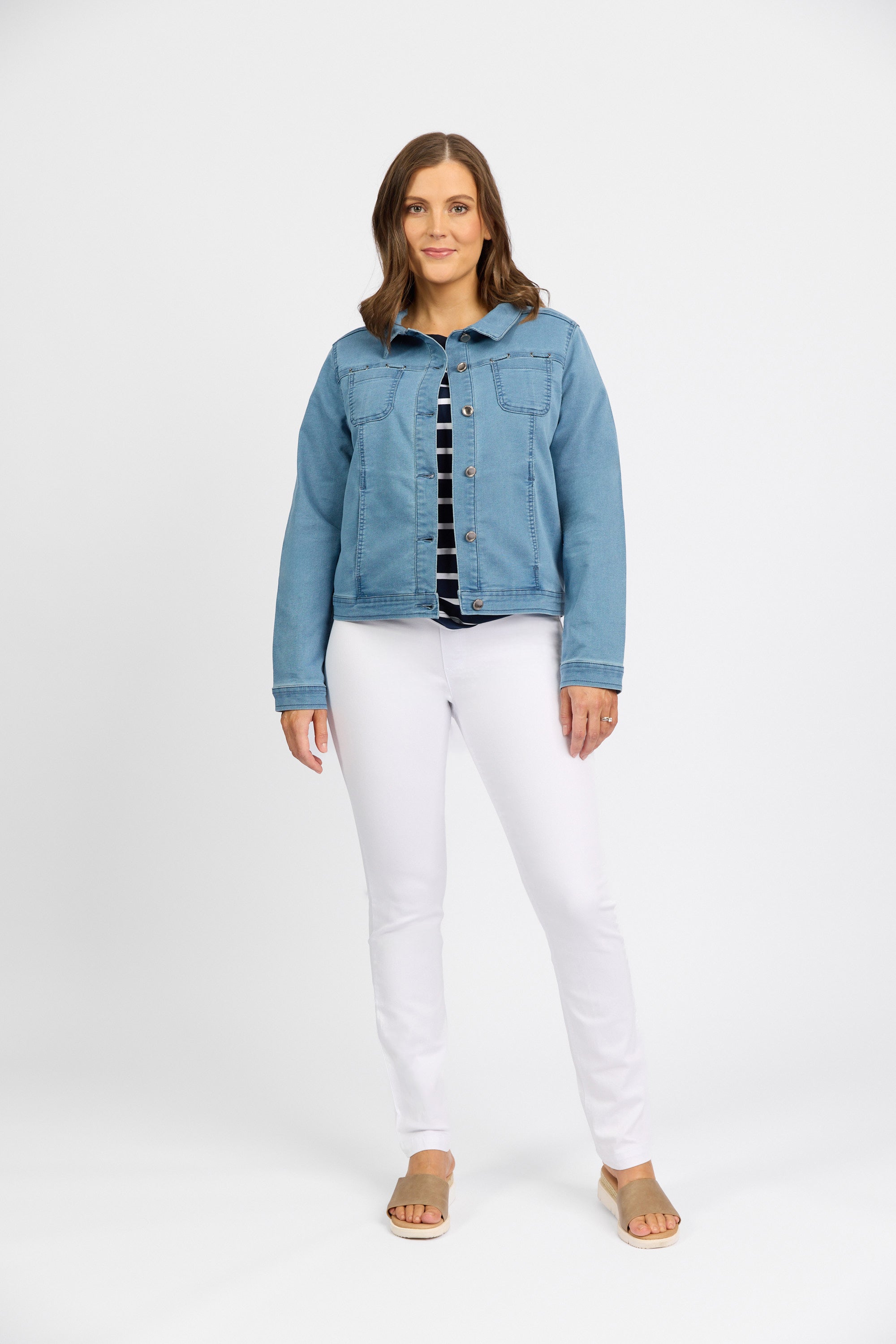 Outsider Jacket - Chambray Denim | Macjays