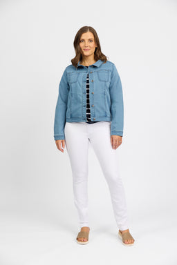 Outsider Jacket - Chambray Denim | Macjays