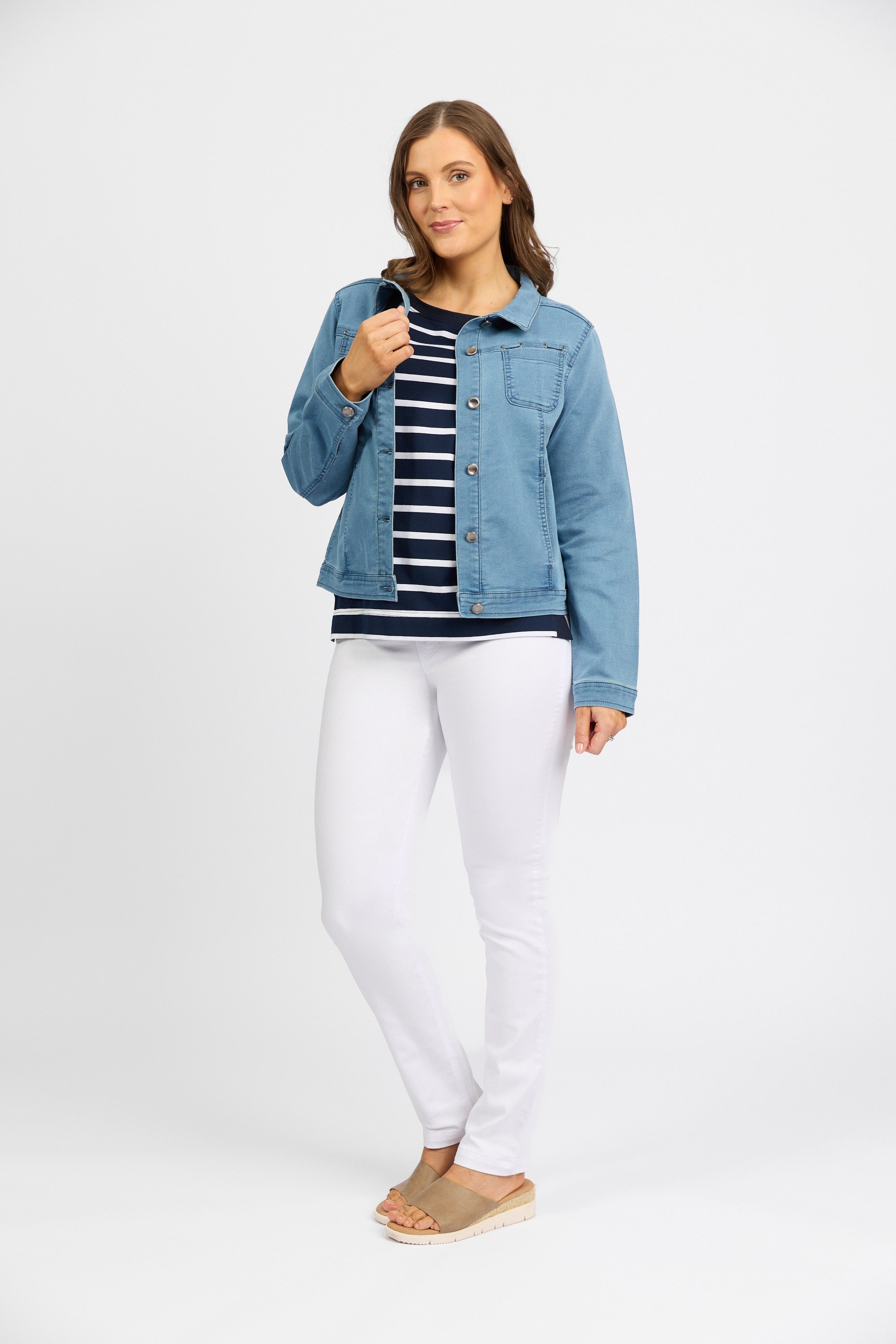 Outsider Jacket - Chambray Denim | Macjays
