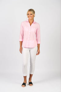 Button Up Shirt - Soft Pink
