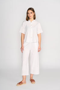 Button Up Shirt - White