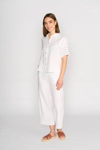 Button Up Shirt - White