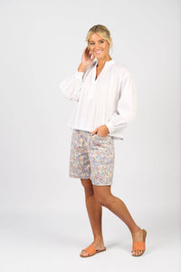 Placket Shirt - White