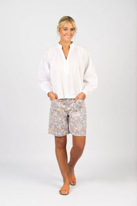 Placket Shirt - White
