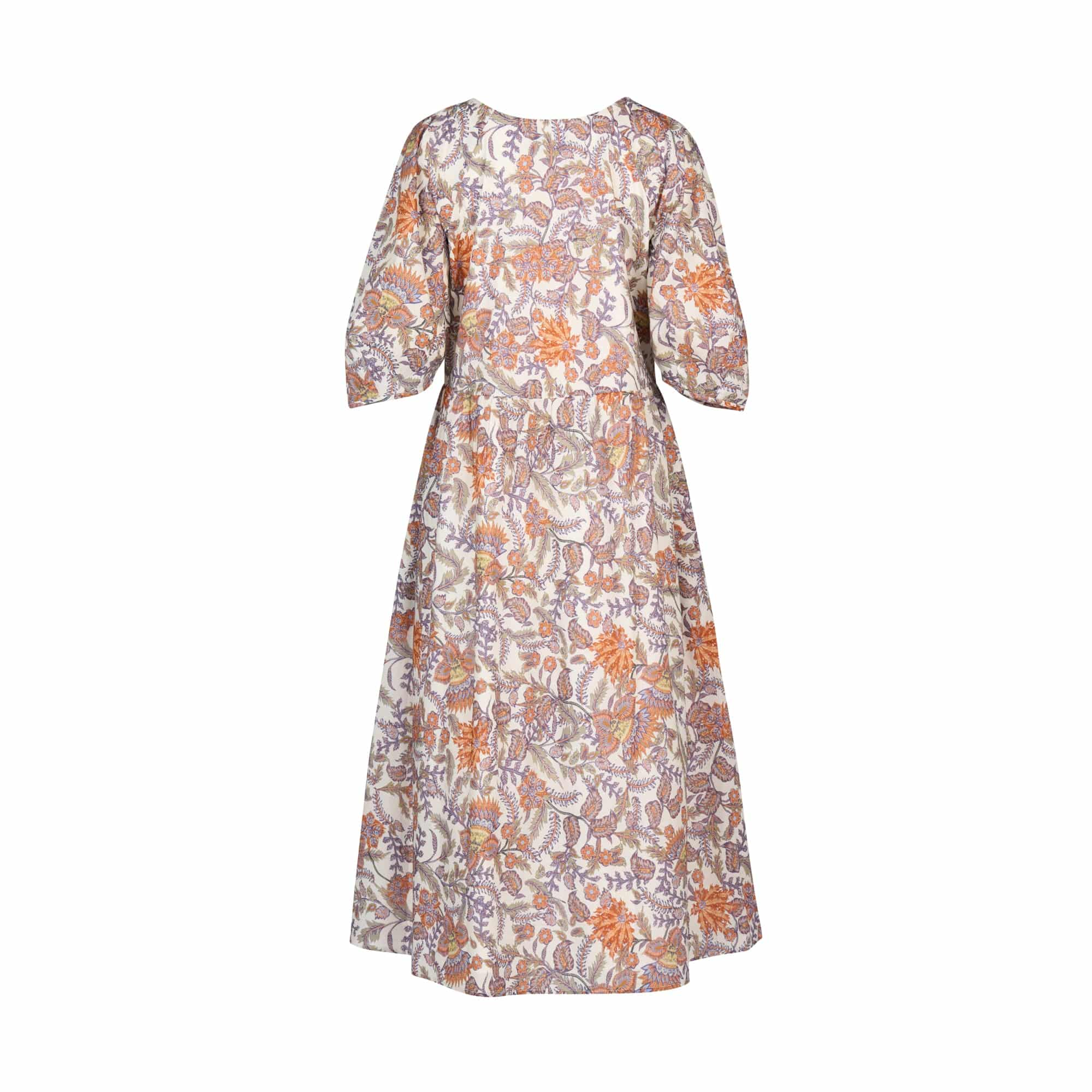 V Neck Dress - Tuscany